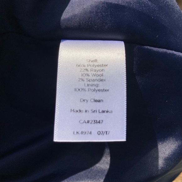 Talbots Petite wool blend size 12P tartan plaid skirt NWOT - Picture 6 of 7